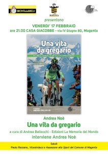 Evento presentazione libro Noe-17 febbraio